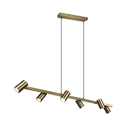 Trio - Luster na sajli MARLEY 6xGU10/35W/230V mesing