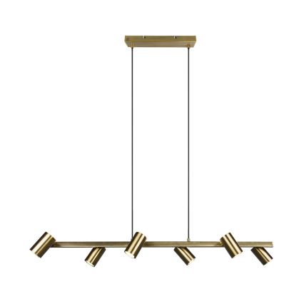 Trio - Luster na sajli MARLEY 6xGU10/35W/230V mesing