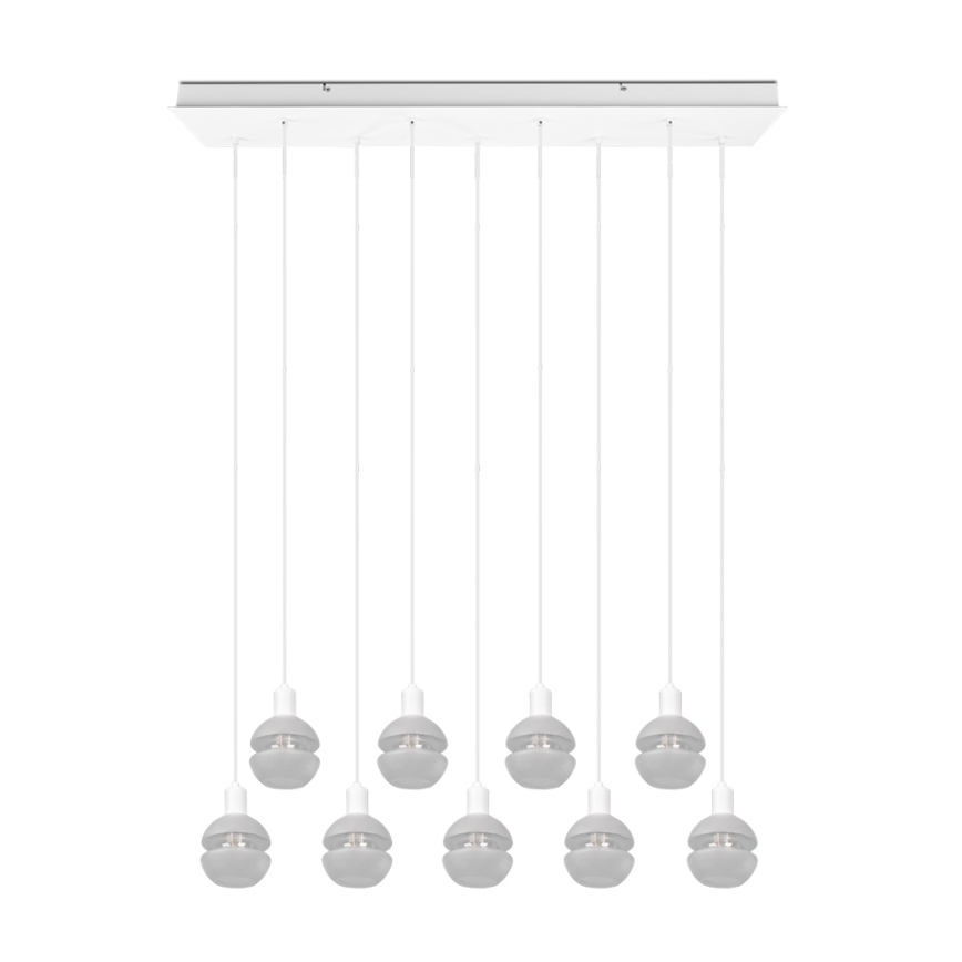 Trio - Luster na sajli MELA 9xE14/25W/230V bijela