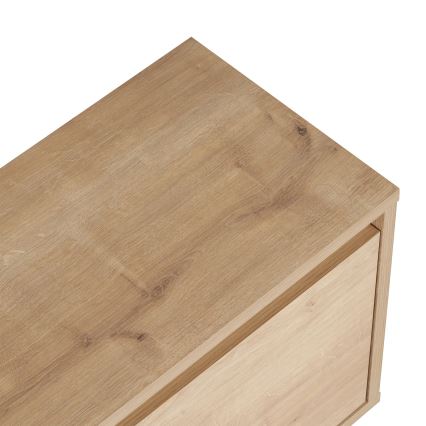 TV komoda KREDE 160x30 cm, hrast