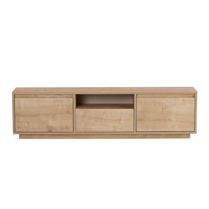 TV komoda KREDE 160x30 cm, hrast