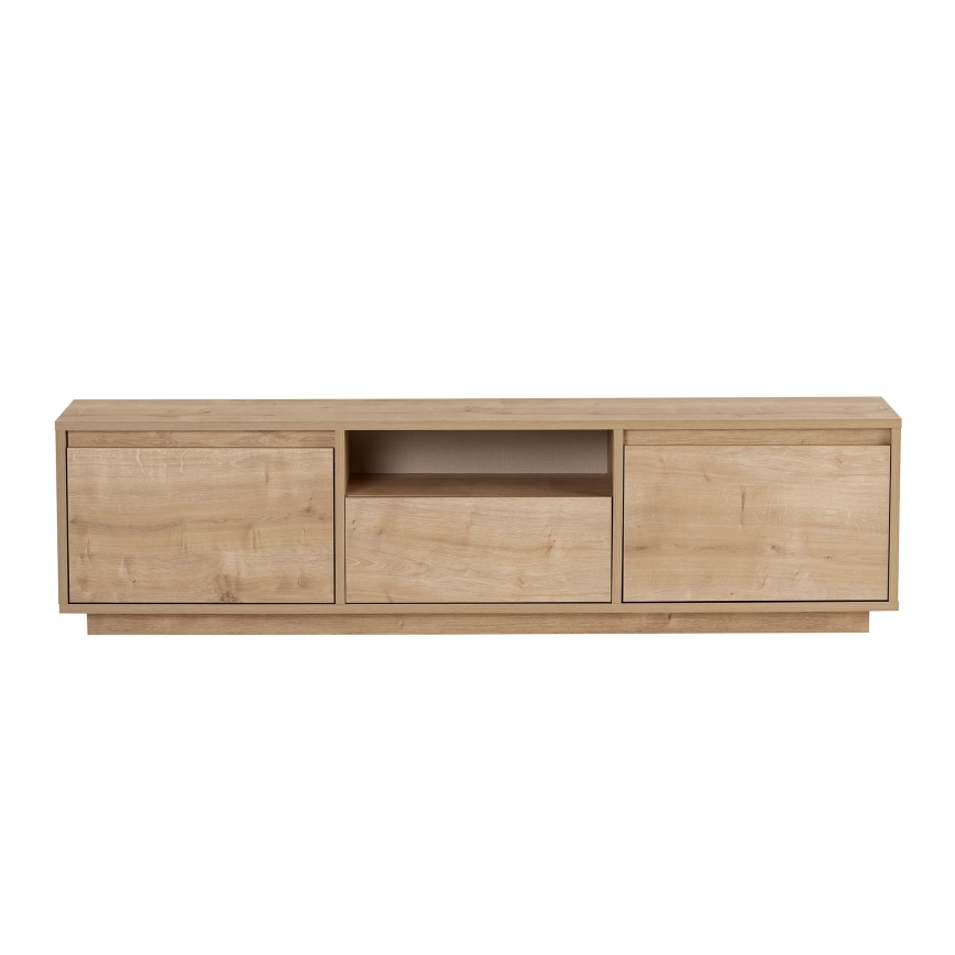 TV komoda KREDE 160x30 cm, hrast