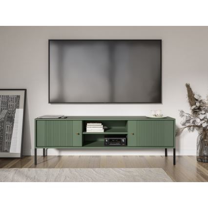 TV komoda LUE zelena/crna