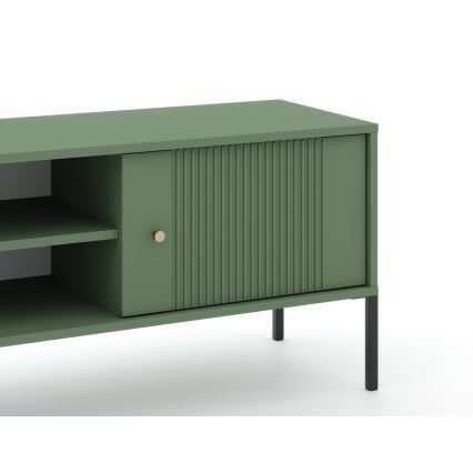 TV komoda LUE zelena/crna