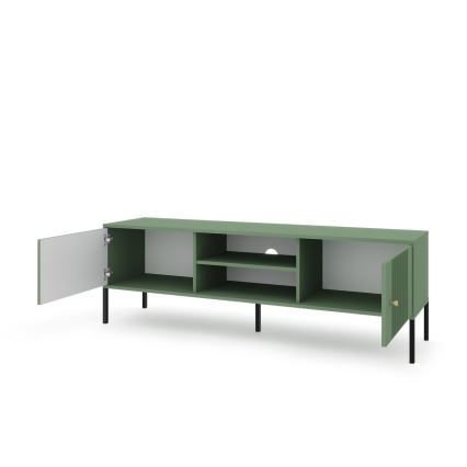 TV komoda LUE zelena/crna