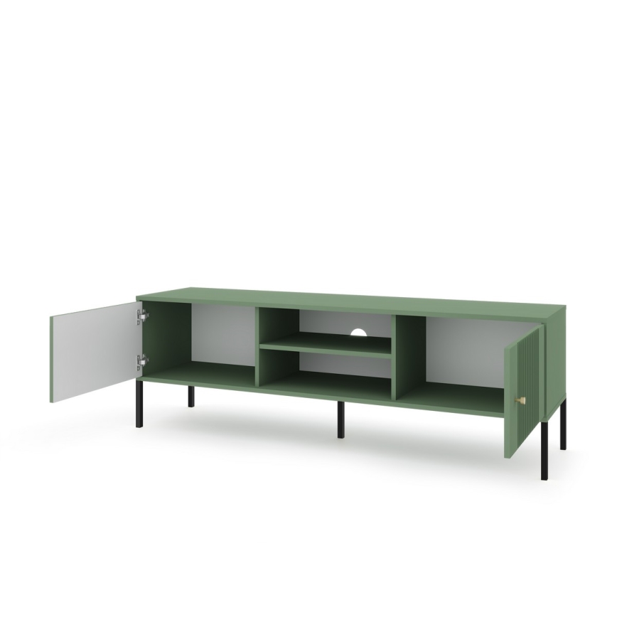 TV komoda LUE zelena/crna
