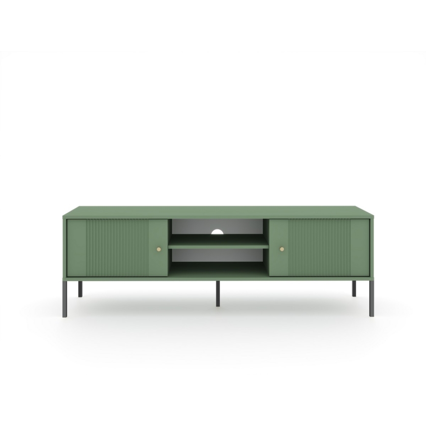 TV komoda LUE zelena/crna