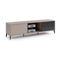 TV ormar s ladicama RONJA taupe/crna