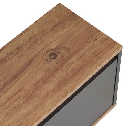 TV ormarić KREDE 160x30 cm antracit/borovina