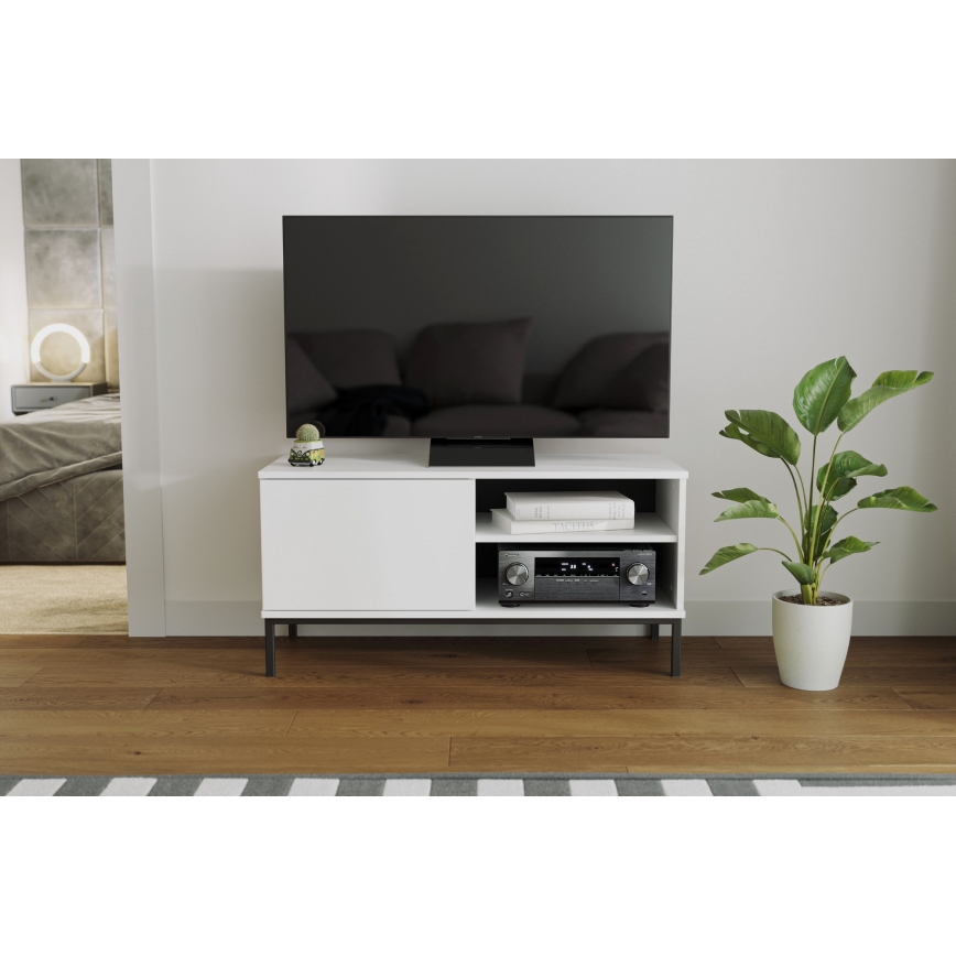 TV stol za ERISTI 50x100,8 cm bijela