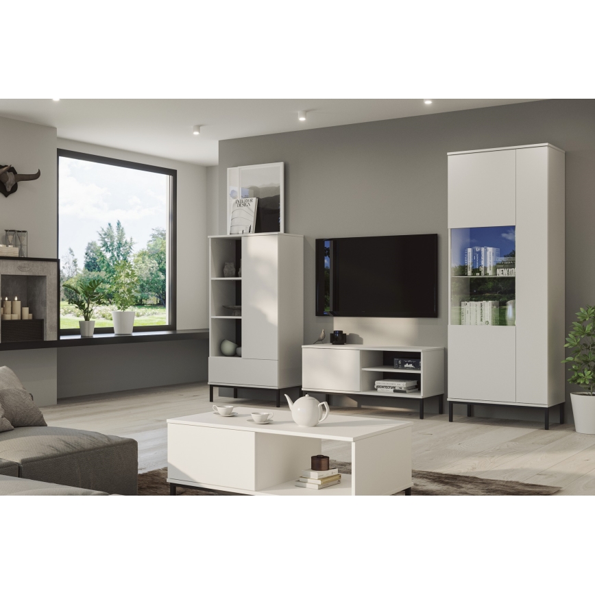 TV stol za ERISTI 50x100,8 cm bijela