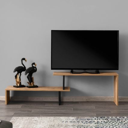 TV stolić OVIT 44x153 cm smeđa/crna