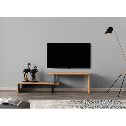 TV stolić OVIT 44x153 cm smeđa/crna