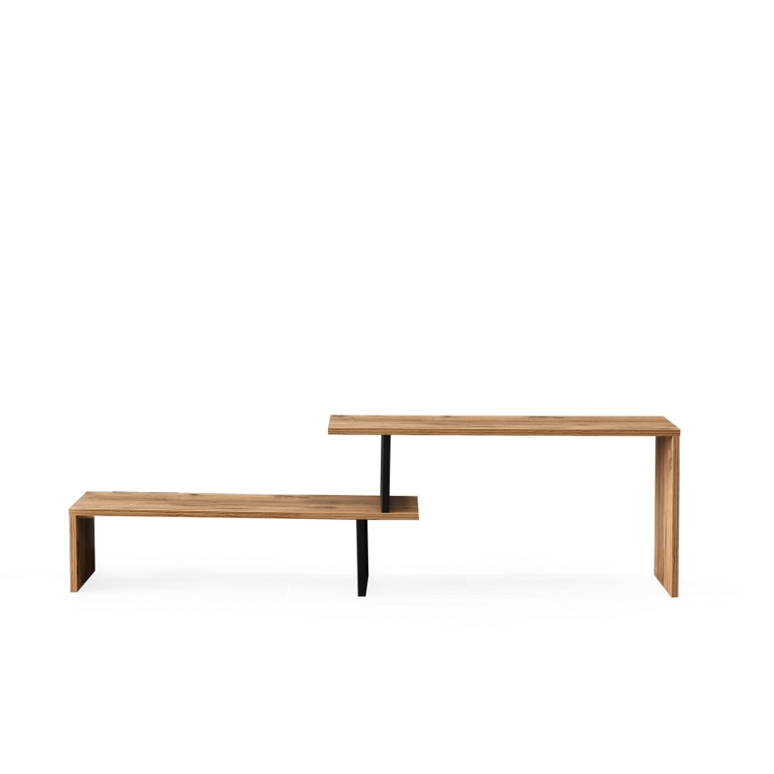 TV stolić OVIT 44x153 cm smeđa/crna