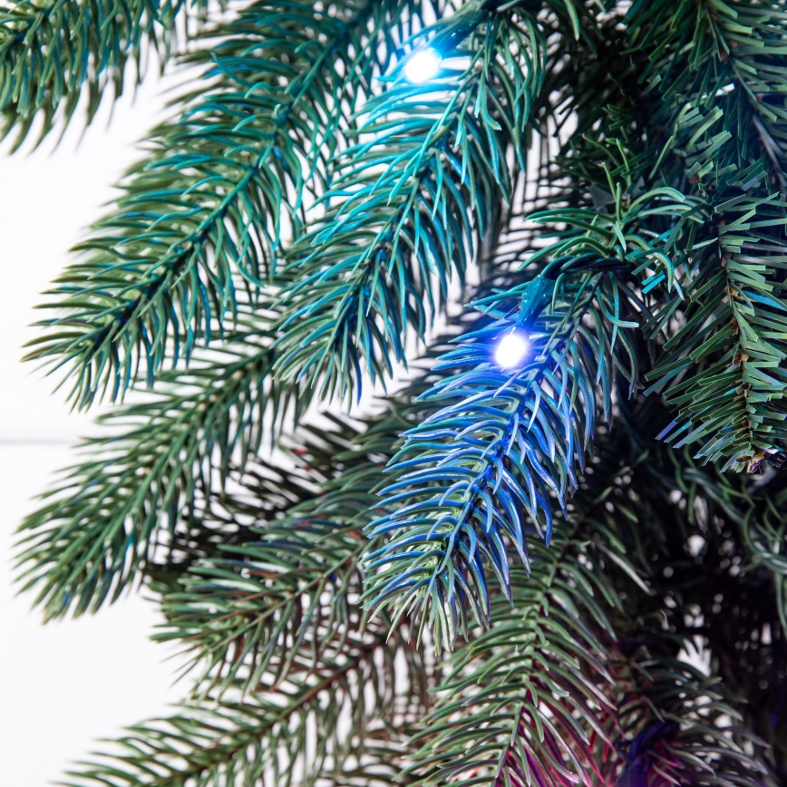 Twinkly - LED RGBW božićna dekoracija s mogućnošću prigušivanja GARLAND 50xLED 2,7 m Wi-Fi