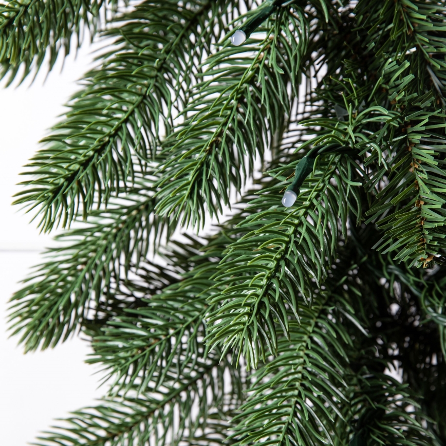 Twinkly - LED RGBW božićna dekoracija s mogućnošću prigušivanja GARLAND 50xLED 2,7 m Wi-Fi