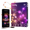 Twinkly - LED RGB niz CANDIES 100xLED 8 m USB Wi-Fi s mogućnošću prigušivanja