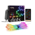 Twinkly - LED RGB Vanjska prigušiva traka DOTS 200xLED 10 m IP44 Wi-Fi