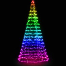 Twinkly - LED RGB Vanjsko božićno drvce LIGHT TREE 300xLED 2m IP44 Wi-Fi
