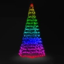 Twinkly - LED RGB Vanjsko božićno drvce LIGHT TREE 450xLED 3m IP44 Wi-Fi