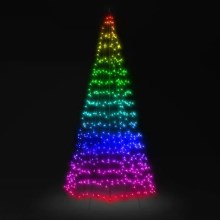 Twinkly - LED RGB Vanjsko božićno drvce LIGHT TREE 750xLED 4m IP44 Wi-Fi