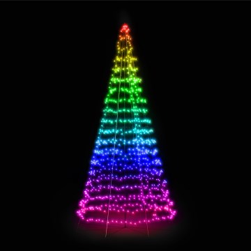 Twinkly - LED RGBW Dimmable vanjska božićna jelka LIGHT TREE 1000xLED 6 m IP44 Wi-Fi
