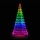Twinkly - LED RGBW Dimmable vanjska božićna jelka LIGHT TREE 1000xLED 6 m IP44 Wi-Fi