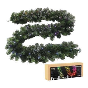 Twinkly - LED RGBW Prigušiva božićna dekoracija PRE-LIT GARLAND 50xLED 3,15 m Wi-Fi