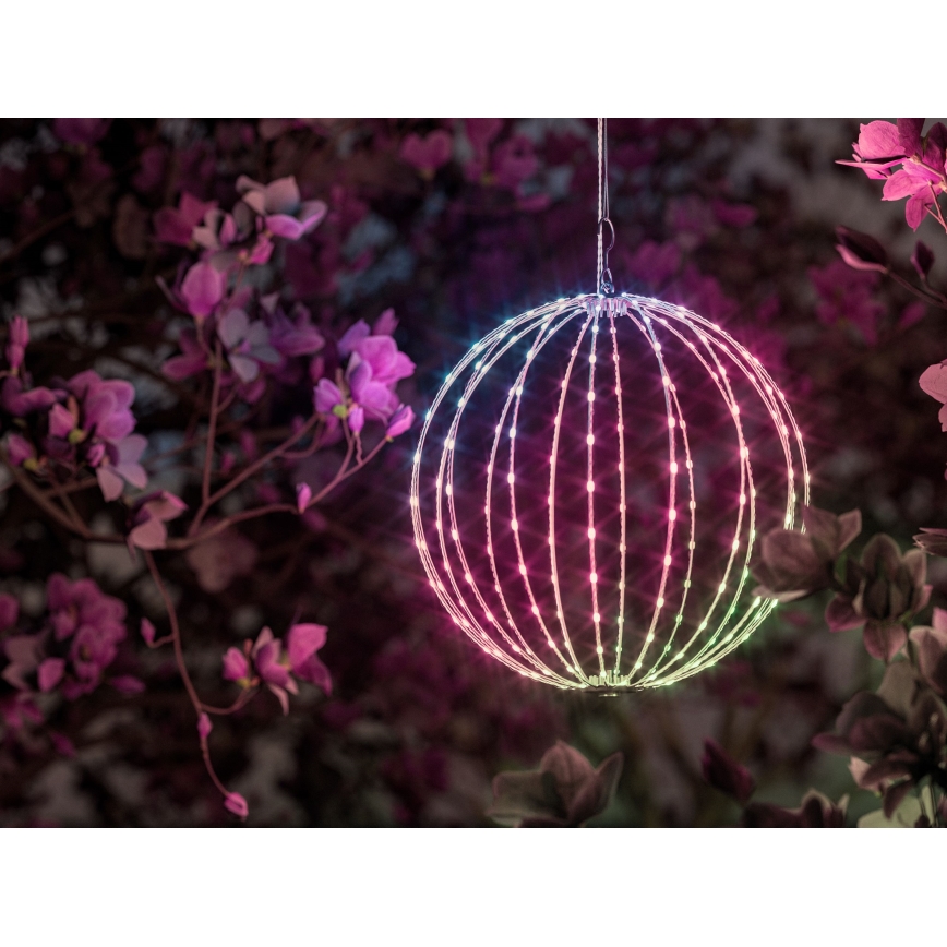 Twinkly - LED RGBW vanjska dekoracija SPHERE 210xLED, podesiva svjetlina, IP44, Wi-Fi