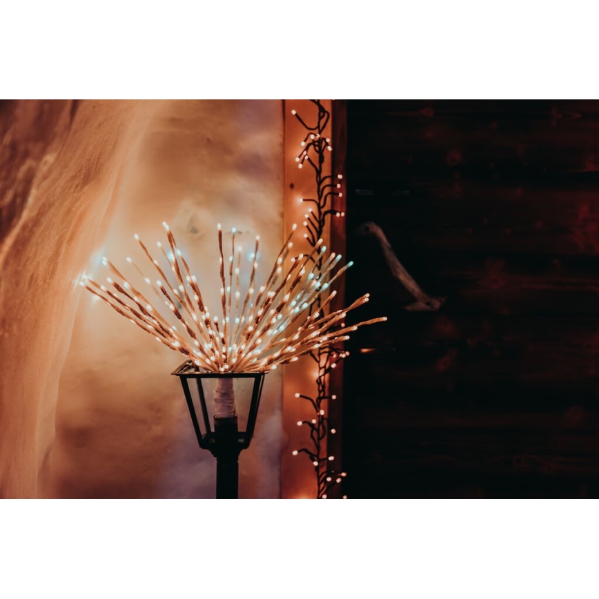 Twinkly - LED RGB Prigušiva vanjska božićna zvijezda SPRITZER 200xLED IP44 Wi-Fi