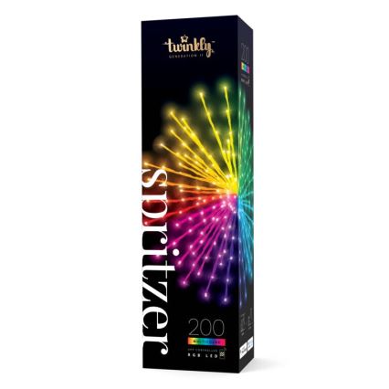 Twinkly - LED RGB Prigušiva vanjska božićna zvijezda SPRITZER 200xLED IP44 Wi-Fi