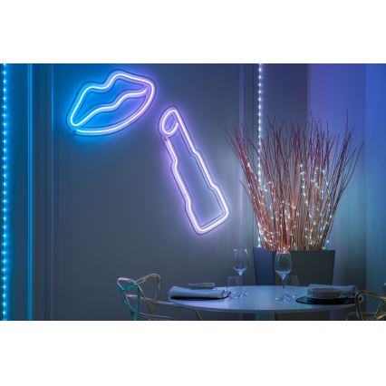 Twinkly - LED RGB Prigušiva traka DOTS 60xLED 3 m Wi-Fi USB