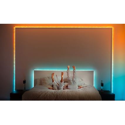 Twinkly - LED RGB Vanjska prigušiva traka DOTS 200xLED 10 m IP44 Wi-Fi