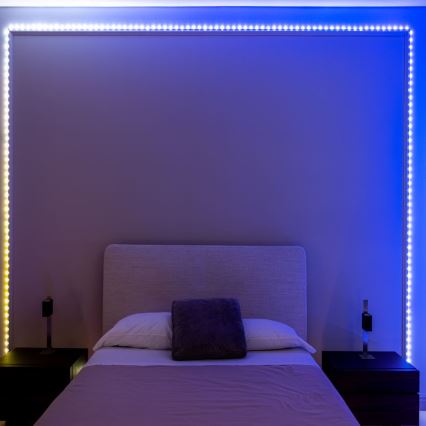 Twinkly - LED RGB Vanjska prigušiva traka DOTS 200xLED 10 m IP44 Wi-Fi