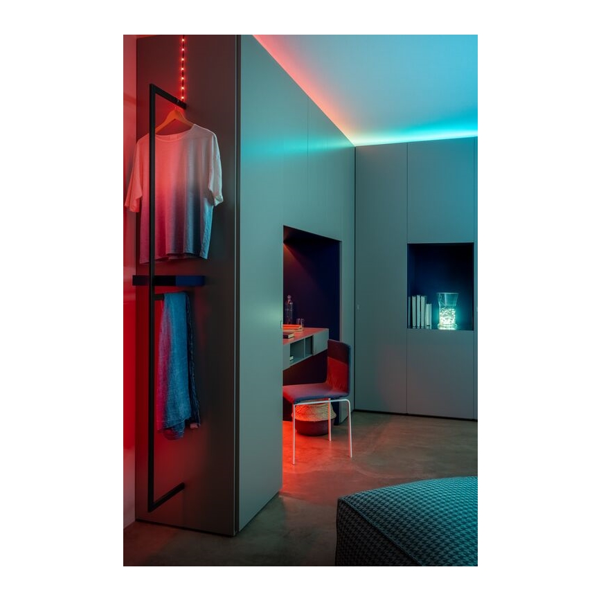 Twinkly - LED RGB Vanjska prigušiva traka DOTS 200xLED 10 m IP44 Wi-Fi