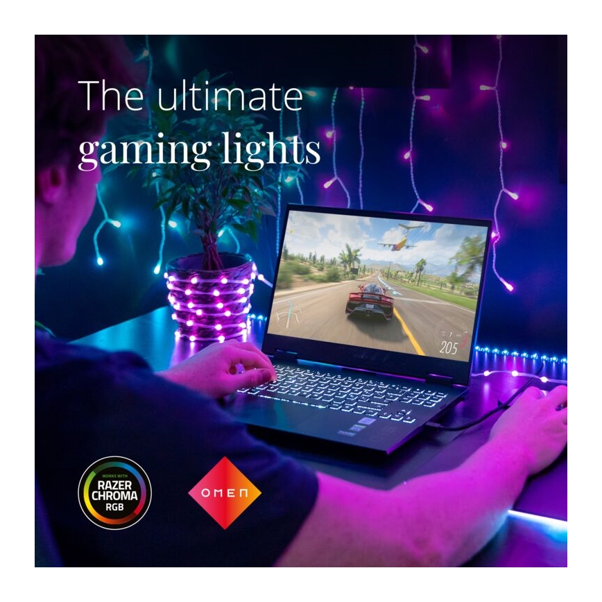Twinkly - LED RGB Vanjska prigušiva traka DOTS 200xLED 10 m IP44 Wi-Fi