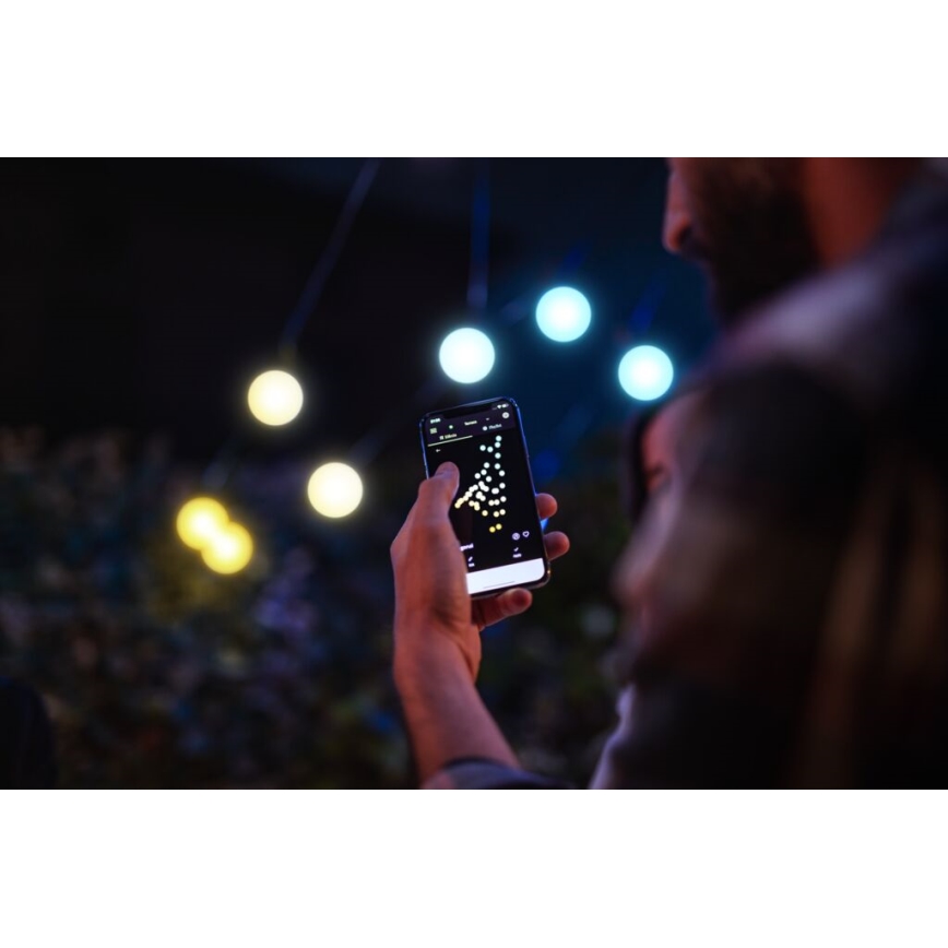Twinkly - LED Prigušivi vanjski dekorativni lanac FESTOON 20xLED 14m IP44 Wi-Fi