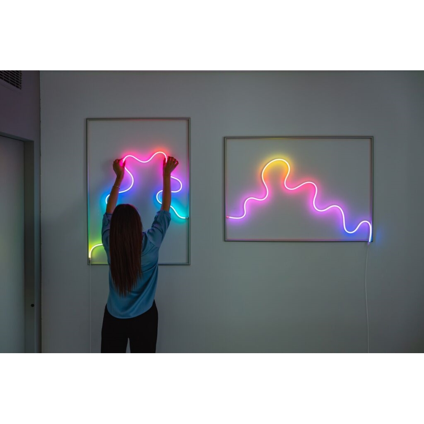 Twinkly - RGB LED traka s mogućnošću prigušivanja FLEX 300xLED 3 m Wi-Fi