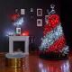 Twinkly - LED RGB Prigušiva vánoční dekoracija PRE-LIT GARLAND 50xLED 6,2m Wi-Fi