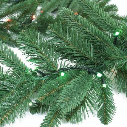 Twinkly - LED RGBW Prigušiva božićna dekoracija PRE-LIT GARLAND 50xLED 3,15 m Wi-Fi
