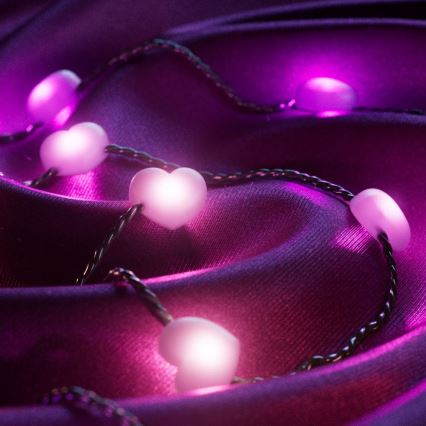 Twinkly - LED RGB prigušivi niz CANDIES 200xLED 14 m USB Wi-Fi