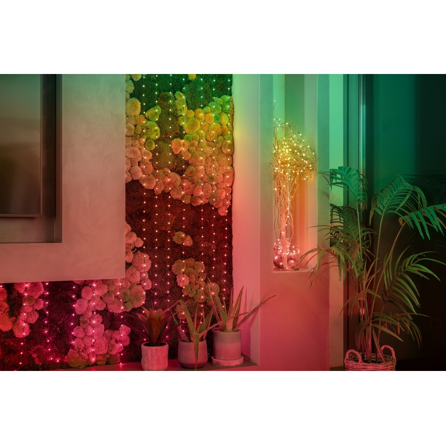 Twinkly - LED RGB Prigušive božićne lampice CANDIES 100xLED 8 m USB Wi-Fi