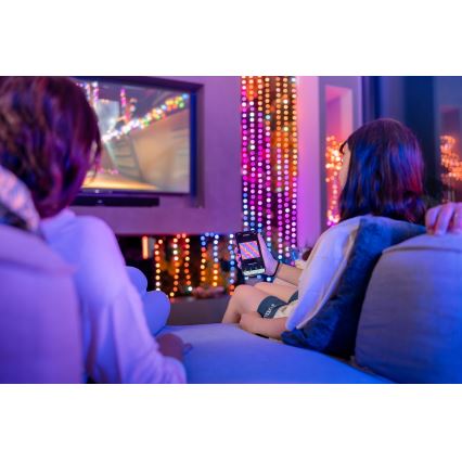 Twinkly - LED RGB Prigušive božićne lampice CANDIES 200xLED 14 m USB Wi-Fi