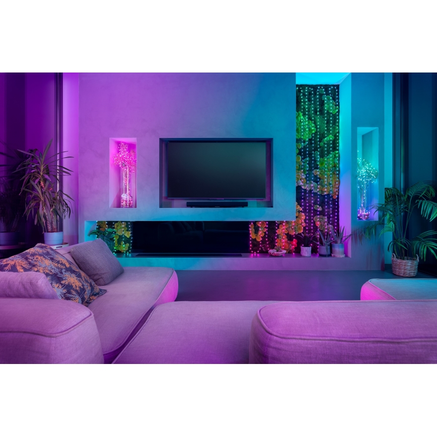 Twinkly - LED RGB Prigušive božićne lampice CANDIES 200xLED 14 m USB Wi-Fi