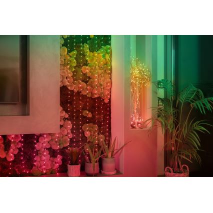 Twinkly - LED RGB Prigušive božićne lampice CANDIES 200xLED 14 m USB Wi-Fi
