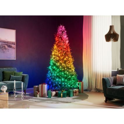 Twinkly - prigušiva LED RGB girlanda CANDIES, 100 LED, 8 m, USB, Wi-Fi