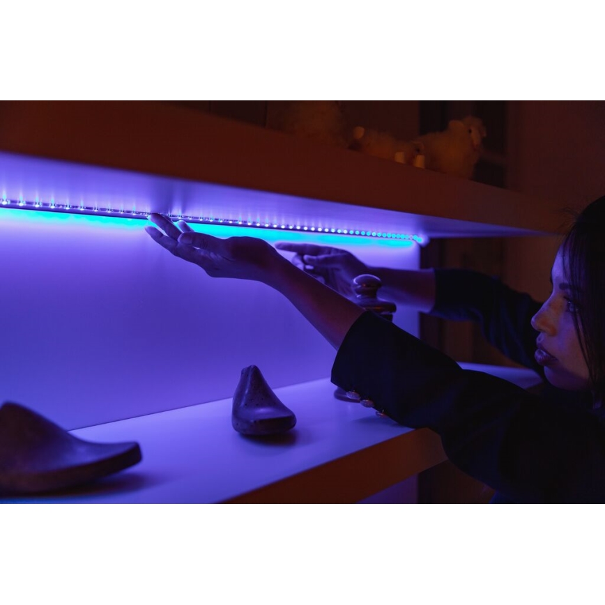 Twinkly - LED RGB Produljiva prigušiva traka LINE 100xLED 1,5 m Wi-Fi