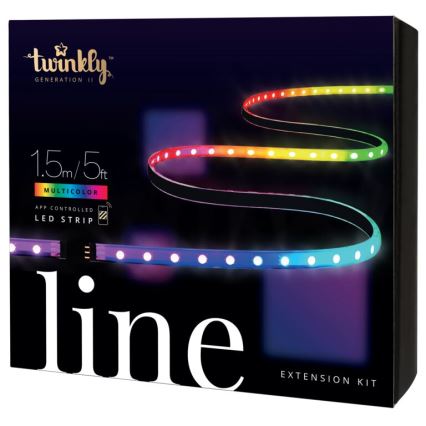 Twinkly - LED RGB Produljiva prigušiva traka LINE 100xLED 1,5 m Wi-Fi