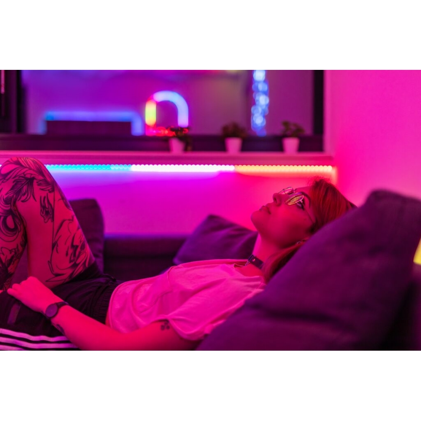 Twinkly - LED RGB Prigušiva traka LINE 100xLED 1,5 m Wi-Fi
