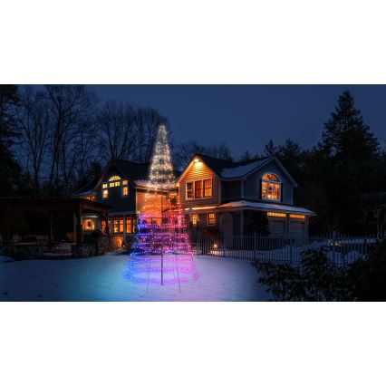 Twinkly - LED RGBW Dimmable vanjska božićna jelka LIGHT TREE 1000xLED 6 m IP44 Wi-Fi